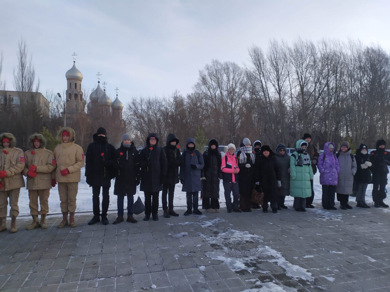 Торжественный митинг.